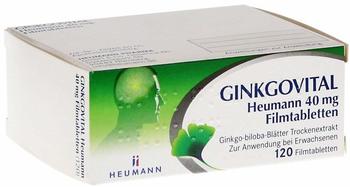 HEUMANN PHARMA GmbH & Co Generica KG GINKGOVITAL Heumann 40 mg Filmtabletten 120 St
