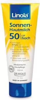 Linola Sonnen-Hautmilch LSF 50 (100ml)