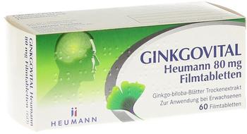 GINKGOVITAL Heumann 80 mg Filmtabletten (60 Stk.)
