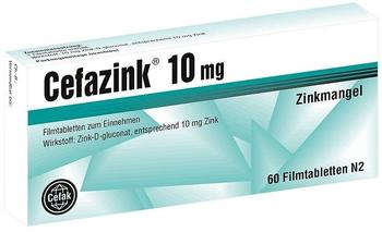 Cefazink 10 mg Filmtabletten (60 Stk.)