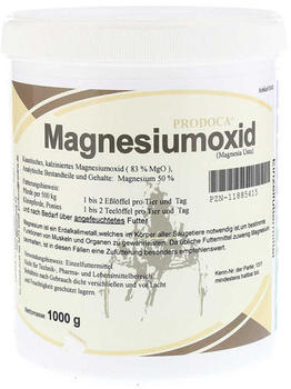 Prodoca Magnesiumoxid Pulver Vet. 1000 g