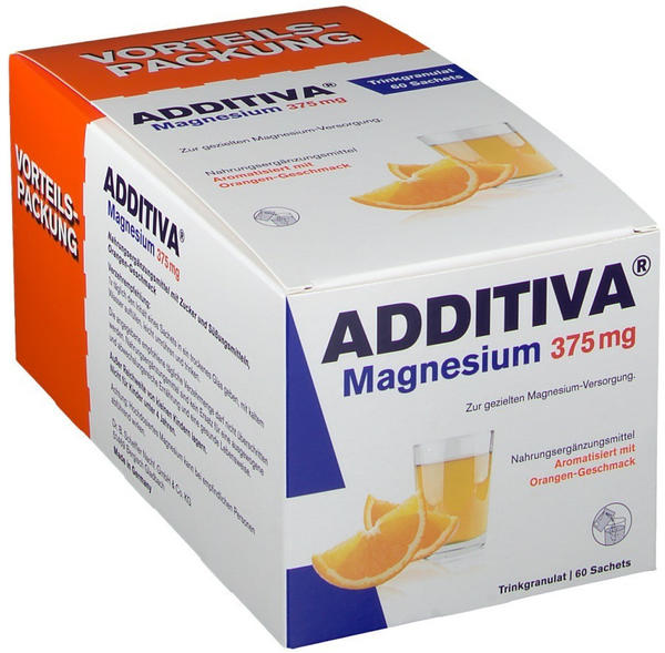 Dr. Scheffler Magnesium 375mg Orange Sachets (60Stk.)