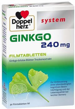Ginkgo 240 mg system Filmtabletten (30 Stk.)