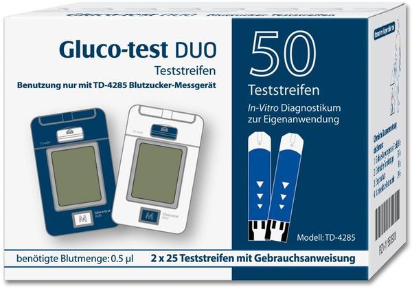 Aristo Pharma Gluco Test Duo Teststreifen (50 Stk.)