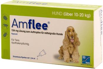 Tad Pharma Amflee Spot-On für Hunde 10-20kg 134mg