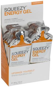 Squeezy Energy Gel Box 12 Beutel 33g Pfirsich-Orange