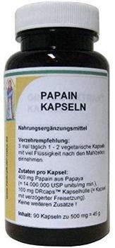 Reinhildis-Apotheke PAPAIN 400 mg Kapseln 90 St