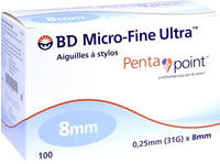 BD Micro-fine Ultra Pen-Nadeln 0,25x8 mm (Reimport) 100 St