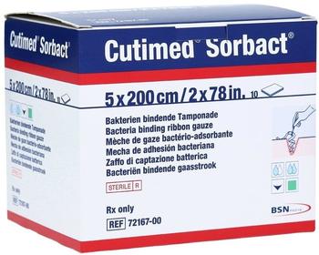 ACA MüllerADAG Pharma CUTIMED Sorbact Tamponaden 5x200cm