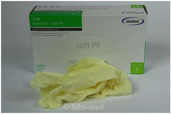 MaiMed Soft Latex-Untersuchungshndschuhe puderfrei Gr. L (100 Stk.)