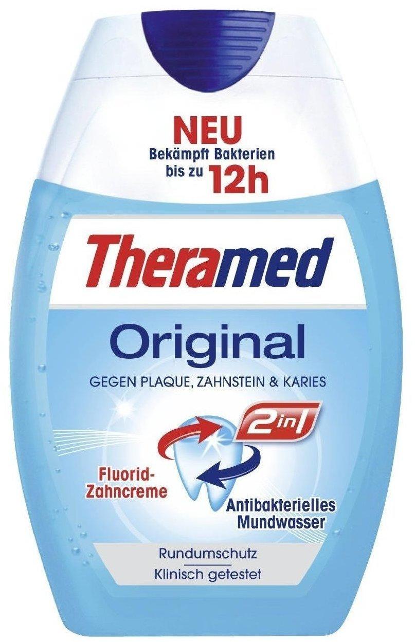 Theramed 2in1 Zahncreme + Mundspülung Original, 75 ml