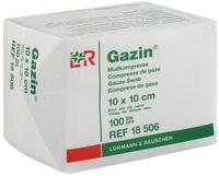 Lohmann & Rauscher Gazin Mullkompressen Unsteril 17-F&auml;dig 8-Fach 10x10cm St&uuml;ck 100