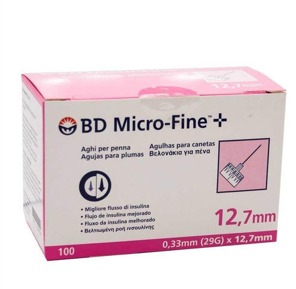 + Prisoma GmbH BD MICRO-FINE+ 12.7 Nadeln 0.33x12.7mm