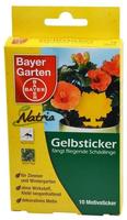 Solabiol Gelbtafeln Gelbsticker, 8 x 14 cm, zum Stecken, gegen Trauerm&uuml;cken und