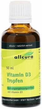 Allcura Vitamin D3 Tropfen (50ml)