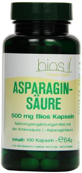 BIOS NATURPRODUKTE ASPARAGINSÄURE 500 mg Bios Kapseln