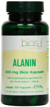 BIOS NATURPRODUKTE ALANIN 500 mg Bios Kapseln