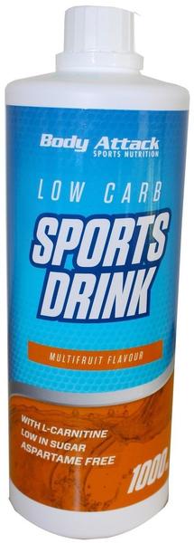Body Attack Low Carb Multifrucht Sports Drink 1000 ml