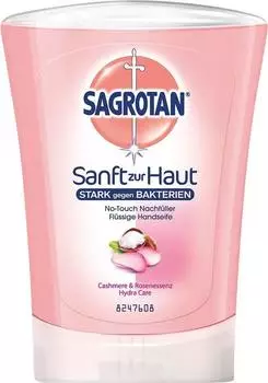 Sagrotan No-Touch Nachfüller Cashmere & Rosenessenz (250ml) Sagrotan No-Touch Nachfüller Cashmere & Rosenessenz (250ml)