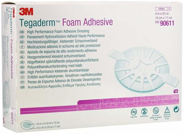 ACA MüllerADAG Pharma TEGADERM 3M Foam Adhesive 10x11 cm 90611