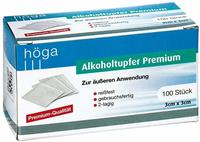 Alkoholtupfer Premium 3x3 cm 100 St
