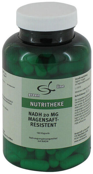 11 A Nutritheke NADH 20mg magensaftresistente Kapseln (180 Stk.)