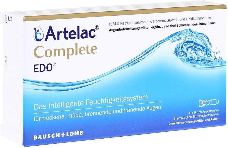 Artelac Complete EDO Augentropfen (30x0,5ml) Test ❤️ Jetzt ab 10,03 € (März  2022) Testbericht.de