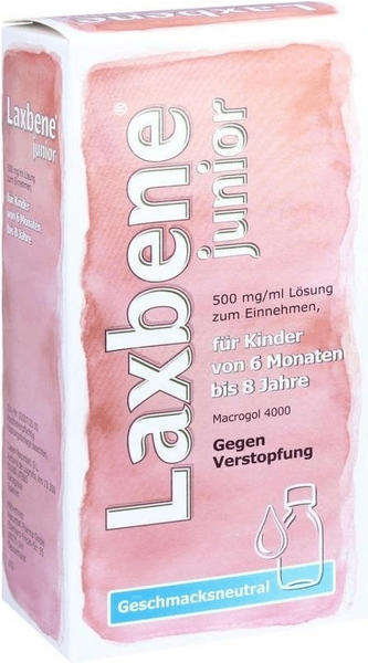 Laxbene junior 500 mg/ml Lösung z.Einn.Kdr.6M- 8J (200 ml)