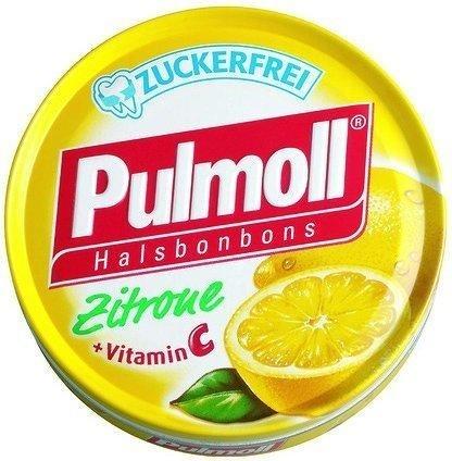 Pulmoll Hustenbonbons Zitrone + Vitamin C zuckerfrei (50 g)