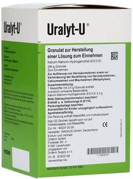 Orifarm GmbH URALYT-U Granulat