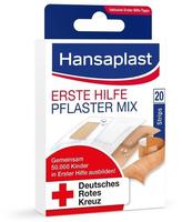 Hansaplast Pflaster Pflaster Erste Hilfe 20 Strips, wasserdicht, wasserfest,