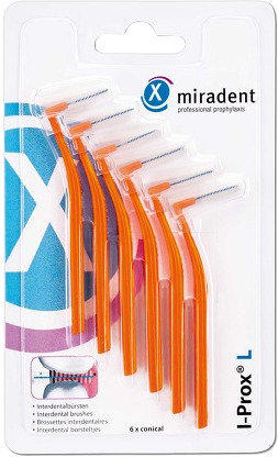 Miradent I-Prox L 0,8mm orange (6 Stk.)