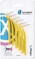 PZN-DE 11597478, Hager Pharma Miradent Interdentalb&uuml;rste I-Prox L 0,5 mm gelb 6