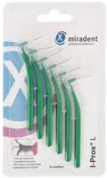 PZN-DE 11597509, Hager Pharma Miradent Interdentalb&uuml;rste I-Prox L 0,7 mm gr&uuml;n 6