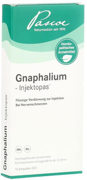 Pascoe Naturmedizin Gnaphalium Injektopas Ampullen (10 Stk.)