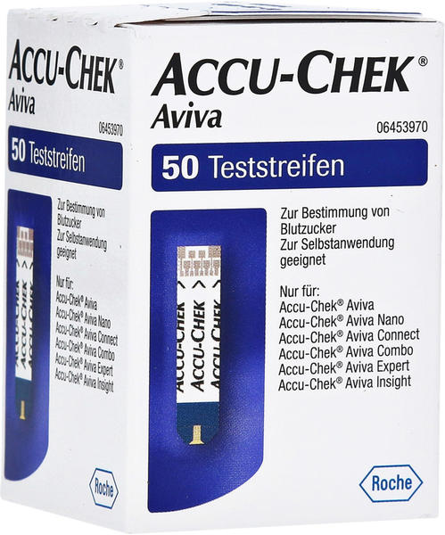 Avitamed Accu-Chek Aviva Teststreifen Plasma II (50 Stk.)