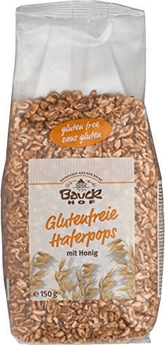 Bauckhof Glutenfreie Haferpops mit Honig (150g)