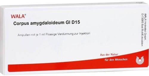 Wala-Heilmittel Corpus Amygdaloideum Gl D 15 Ampullen (10 x 1 ml)