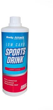 Body Attack Low Carb Sports Drink Cherry 1000ml
