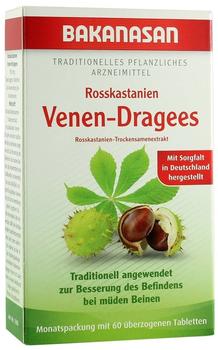 Bakanasan Rosskastanien Venen-Dragees (60 Stk)