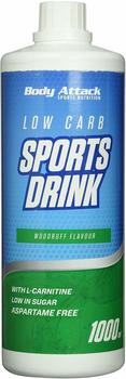 Body Attack LOW CARB Sports Drink woodruff