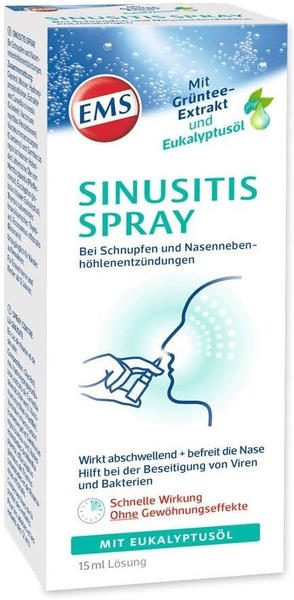 Emser Sinusitis Spray mit Eukalyptusöl (15 ml)