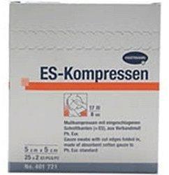 Hartmann ES Kompressen Steril 5 x 5 cm 8fach (25 x 2 Stk.)