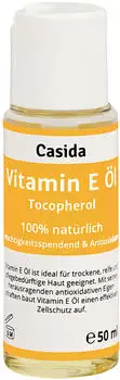 Casida Vitamin E Öl Tocopherol natürlich (50ml)