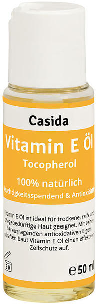 Casida Vitamin E Öl Tocopherol natürlich (50ml)