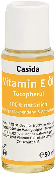 Casida Vitamin E Öl Tocopherol natürlich (50ml)