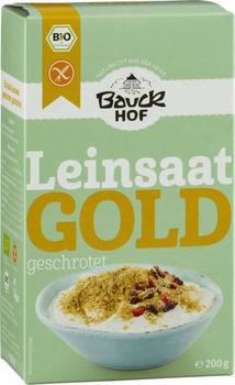 Bauck GmbH Gold Leinsaat geschrotet glutenfrei