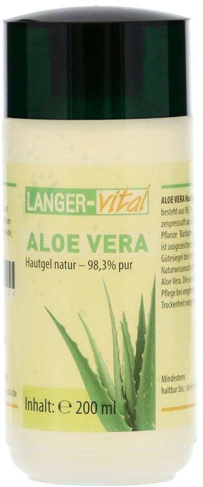 Langer vital Aloe Vera Hautgel 98,3% Pur (200ml) Test: ❤️ TOP Angebote ab  6,66 € (Mai 2022) Testbericht.de