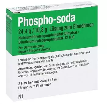 Phospho-soda 24,4g / 10,8g L&ouml;sung zum Einnehmen (2x45ml)