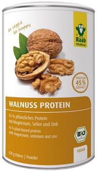 Raab Vitalfood Bio Walnuss-Protein Pulver, reines Proteinpulver mit 45 % pflanzlichem Eiweiß, aus biologischem Anbau, vegan, laborgeprüft, 420 Gramm